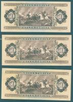 50Ft 1983.(4x), 1986.(1x), 1989.(1x) összesen 6db T:II+