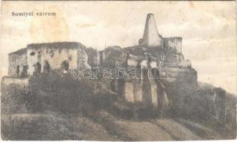 Somlóhegy, Somlyói várrom (vágott / cut)