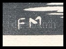 Frans Masereel (1889-1972): Nyomor. Fametszet, papír, jelzett a fametszeten, 11×13 cm + Johann Nepom...