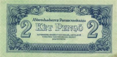 1944. "V.H" 2P T:I- + 5P alapnyomat függőleges! T:II