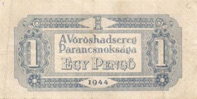 1944. "V.H" 1P(3x) egyiknél előlapon erős festékelfolyásokkal, pöttyökkel másik kettőnél i...