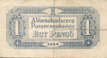 1944. "V.H" 1P(3x) egyiknél előlapon erős festékelfolyásokkal, pöttyökkel másik kettőnél i...