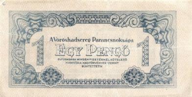 1944. "V.H" 1P(3x) egyiknél előlapon erős festékelfolyásokkal, pöttyökkel másik kettőnél i...