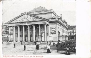 Bruxelles, Brussels; Théatre Royal de la Monnaie / the Royal Theater