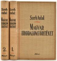 Szerb Antal: Magyar irodalomtörténet. 1-2. köt. Bp., 1935, Révai. Kiadói egészvászon-kötés.