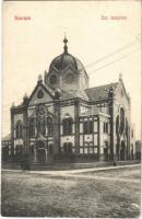 1911 Szatmárnémeti, Szatmár, Satu Mare; Izraelita templom, zsinagóga / synagogue (EK)