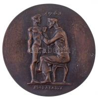 Madarassy Walter (1909-1994) 1963. "Dr. Korányi Frigyes 1828-1913 / 1963" kétoldalas, öntö...