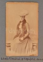 Családi fotóalbum, kászonjakabfalvi Lintner, Degenfeld családtagok fotóival, közte Horthyról készült...