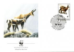 WWF: Chamois FDC WWF: Zerge FDC