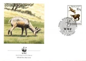 WWF: Chamois FDC WWF: Zerge FDC