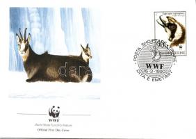 WWF: Chamois FDC WWF: Zerge FDC