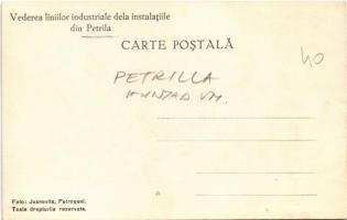 Petrilla, Petrila; Vederea liniilor industriale de la instalatiile din Petrila / M. kir. bánya telep...