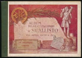 Album Delle Catacombe di S. Callisto olasz képes kiadvány