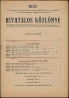 1946 A Budapest székesfővárosi közlekedési részvénytársaság és az érdekkörébe tartozó vállalatok hivatalos közlönye