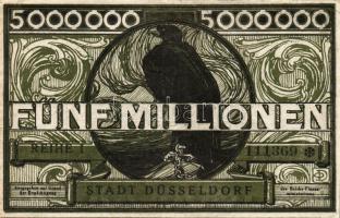 Német Birodalom/Weimari Köztársaság/Düsseldorf 1923.8.25. 5000.000M T:II