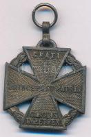1916. Károly-csapatkereszt cink kitüntetés mellszalag nélkül T:2  Hungary 1916. Charles Troop Cross Zn decoration without ribbon C:XF  NMK 295.