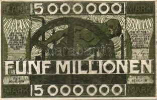Német Birodalom/Weimari Köztársaság/Düsseldorf 1923.8.25. 5000.000M T:II