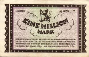 Német Birodalom/Weimari Köztársaság/Düsseldorf 1923.8.15. 1000.000M T:II