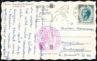 Monaco 1958, Monaco 1958