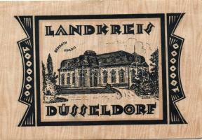 Német Birodalom/Weimari Köztársaság/Düsseldorf Landkreis 1923.8.7. 1000.000M T:II