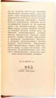 Thomas Mann: A törvény. Új Elzevír Könyvtár 2. Ford.: Vajda Endre. Drahos István fametszeteivel illu...