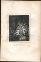 14 db különféle illusztráció, acélmetszetek, (In: Oeuvres Completes de Voltaire Tome Deuxiéme. Paris, 1843, Firmin Didot Fréres), foltosak, 12x9,5 cm, papír: 25x17 cm