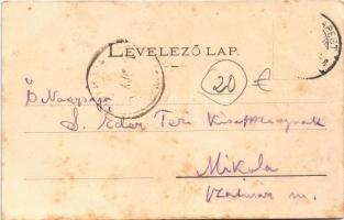 Komárom, Komárno; Tiszti pavilon. Spitzer Sándor kiadása / Officiers-Pavillon / K.u.K. military offi...