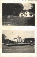 Kovászna fürdő, Baia Covasna; Hankó forrás, strand / spring, spa. photo