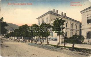 1916 Trencsénteplic, Trencianske Teplice; Tiszti pavilon / Offiziers-Pavillon / K.u.K. officers pavilion