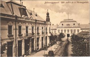 1913 Balassagyarmat, Rák szálló és vármegyeház Nógrád a Közügyért