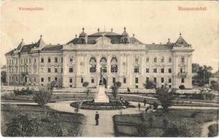 Rimaszombat, Rimavska Sobota; Vármegyeház / county hall (EK)