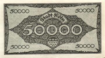 Német Birodalom/Weimari Köztársaság/Köln 1923.7.2. 500.000M T:I