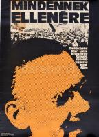 Mindennek ellenére - Emlékezés Karl Liebknechre című film plakátja, szakadásokkal, 57×42 cm