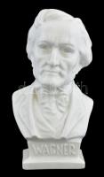 Herendi Wagner büszt. Fehér mázas porcelán. Jelzett, hibátlan, hátoldalán címke utáni ragasztó marad...