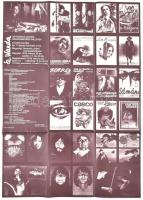 1978 Szyksznian Wanda grafikusművész kiállítása, plakát, hajtott, 66,5x47 cm