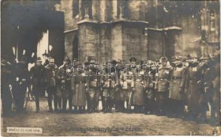 Aranysarkantyús vitézek, Révész és Bíró 1916. / Erinnerungszeichen für die Ritter vom Goldenen Sporn / Hungarian honored soldiers