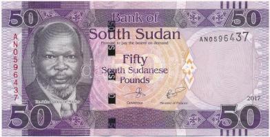 Dél-Szudán 2017. 50Ł T:I  South Sudan 2017. 50 Pounds C:UNC