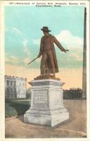 Boston (Massachusetts), Charlestown, Monument of Colonel Wm. Prescott, Bunker Hill, (wet damage)