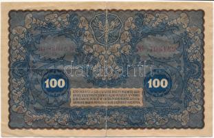 Lengyelország 1919. 100M T:III szakadás
Poland 1919. 100 Marek C:F tear Krause#27