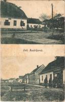 1918 Donji Andrijevci, utca, üzlet. Fot. Simic / street view, shops (fl)