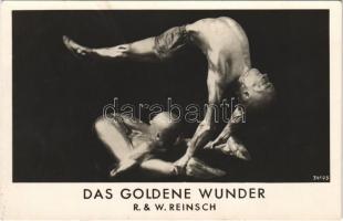 Das Goldene Wunder. R. & W. Reinsch / Circus acrobats (gyűrődés / crease)