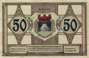 Német Birodalom/Weimari Köztársaság/Zeulenroda 1918.12.16. 50M T:I