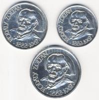 1967. 25Ft Ag + 50Ft Ag + 100Ft Ag "Kodály" sor T:BU k