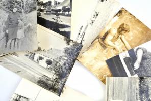 Városképek, életképek, 16 db fotó, 24×16 cm