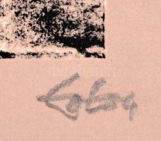 Amerigo Tot (1909-1984): 5 db jelzett ofszet nyomat mappában, 25×36 cm