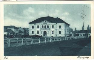 1927 Ózd, községháza. Ózdi Nemzeti Sajtóvállalat kiadása
