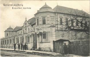 1907 Sátoraljaújhely, Erzsébet kórház. Gojdics Vilma kiadása