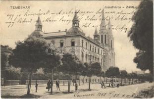 1909 Temesvár, Timisoara; Józsefváros, zárda / Iosefin, nunnery