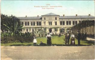 1910 Lipik, Dependence szálló / hotel + magyar posta