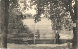 1906 Varasdfürdő, Warasdin-Töplitz, Varazdinske Toplice; Bassain i. Konst. kupelj, Kupelji Car Konstantina / spa + TOPLICA-VARASD mozgóposta